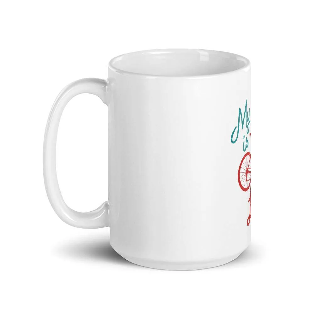 My bike is my life mug