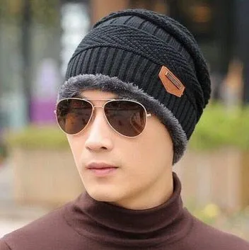 Neck warmer knitted Hat