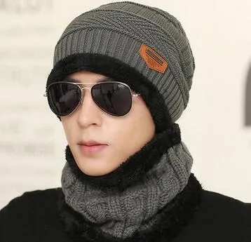 Neck warmer knitted Hat