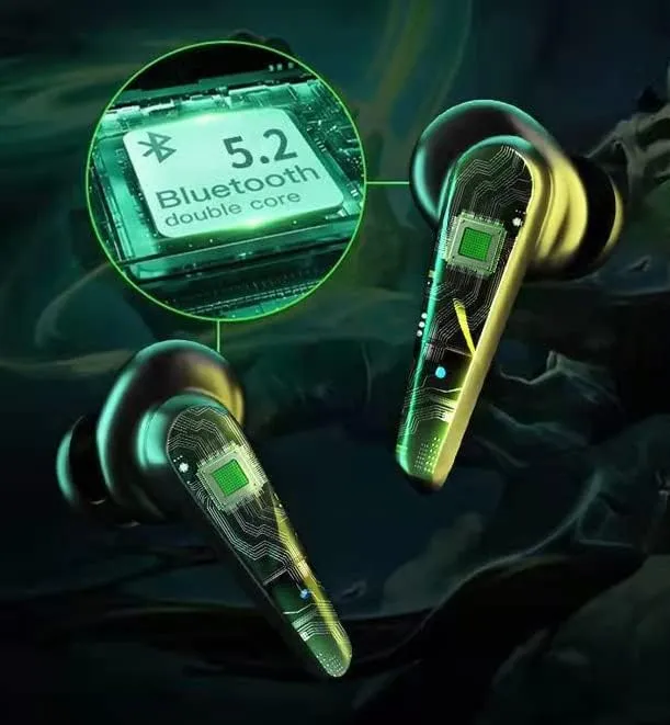 NEW Retails $50, G11 Wireless Earbuds Bluetooth Headphones 5.2 Earphones, IPX7 Waterproof Bluetooth Earbuds with 30H Playtime, Stereo in-Ear Sports Headset with Charging Case, Mic, Touch Control for Running/Workout
