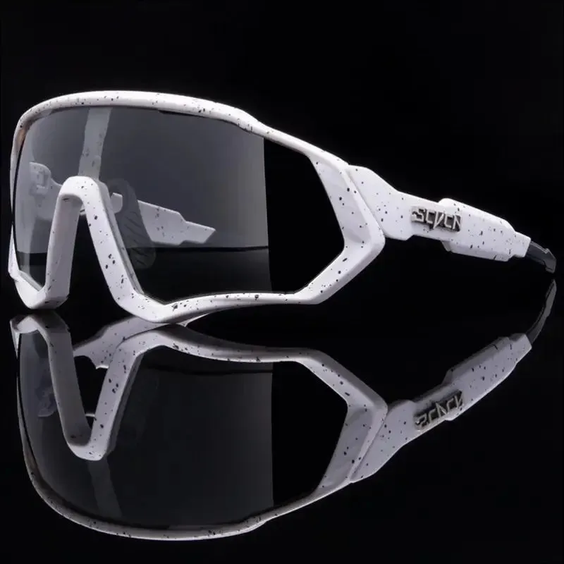 New style photochromic cycling sunglasses - uv400 polarized mtb eyewear