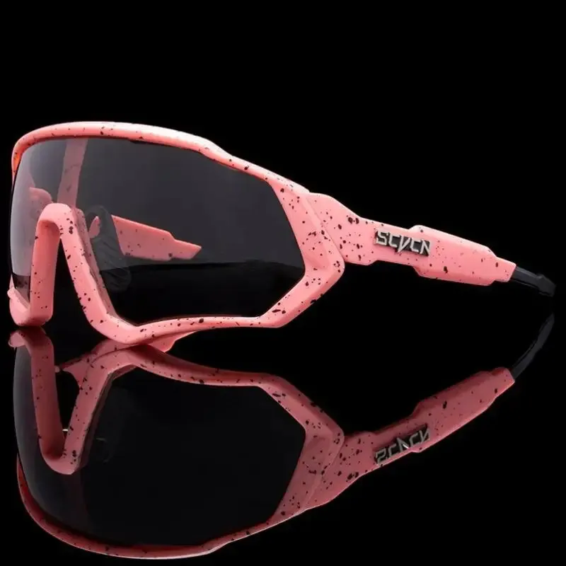 New style photochromic cycling sunglasses - uv400 polarized mtb eyewear