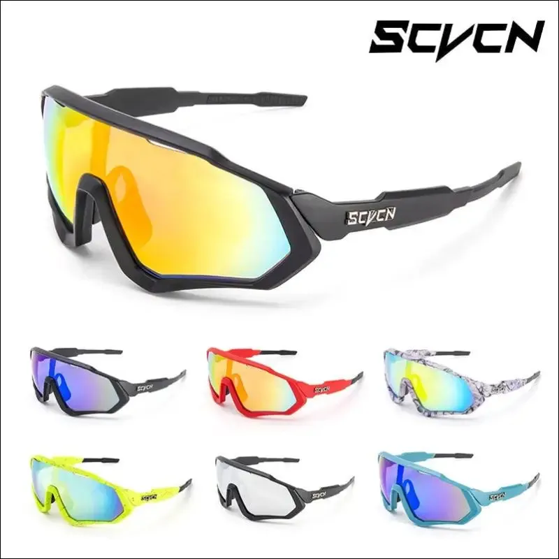 New style photochromic cycling sunglasses - uv400 polarized mtb eyewear