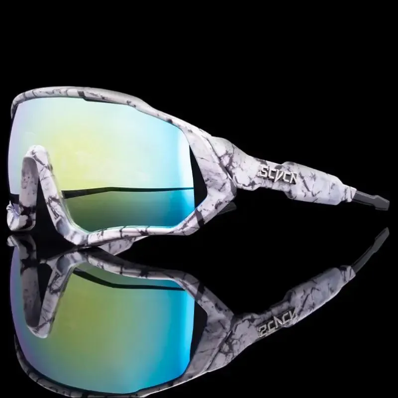 New style photochromic cycling sunglasses - uv400 polarized mtb eyewear