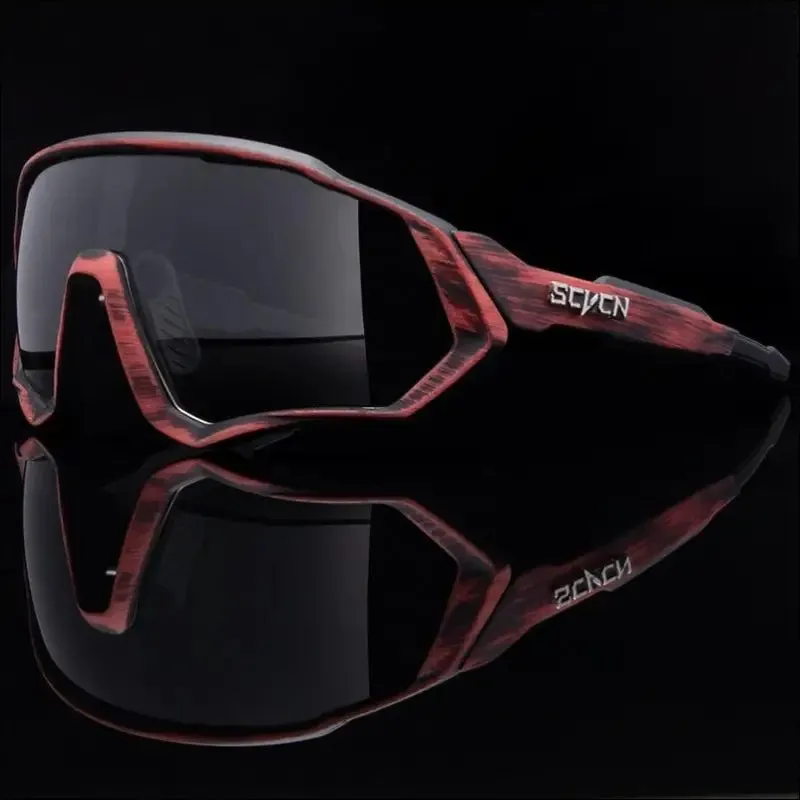 New style photochromic cycling sunglasses - uv400 polarized mtb eyewear