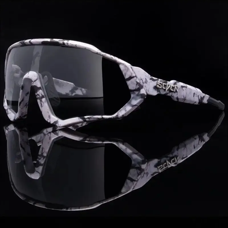 New style photochromic cycling sunglasses - uv400 polarized mtb eyewear