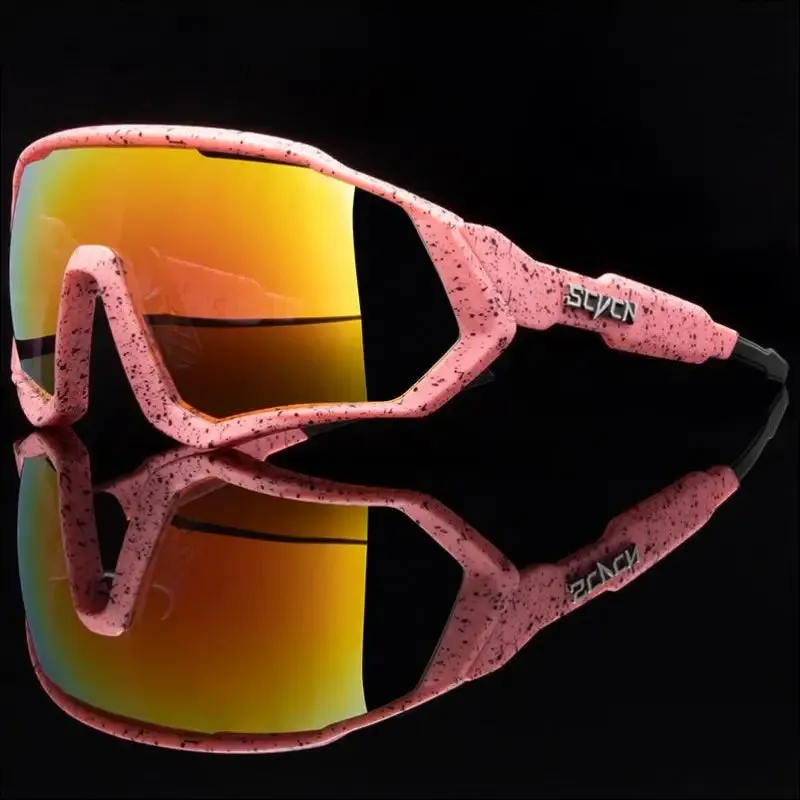 New style photochromic cycling sunglasses - uv400 polarized mtb eyewear