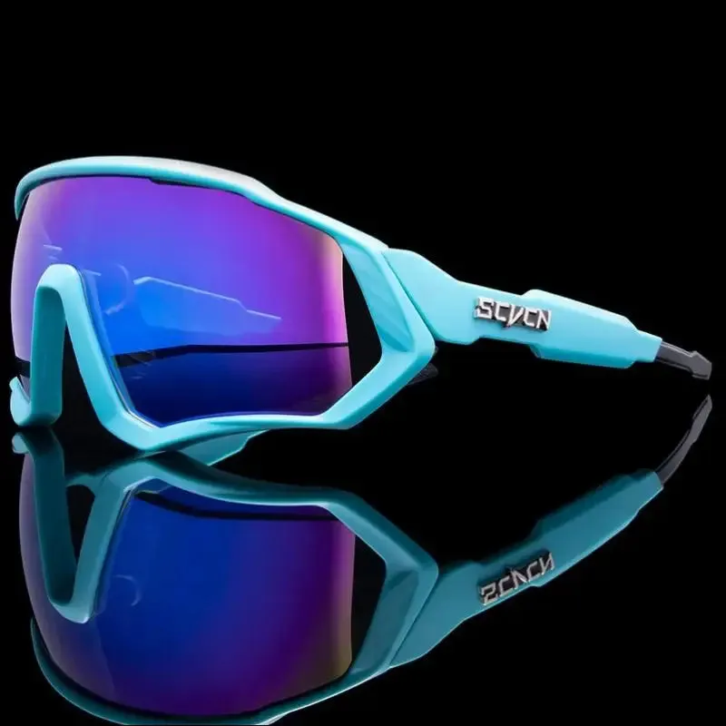 New style photochromic cycling sunglasses - uv400 polarized mtb eyewear