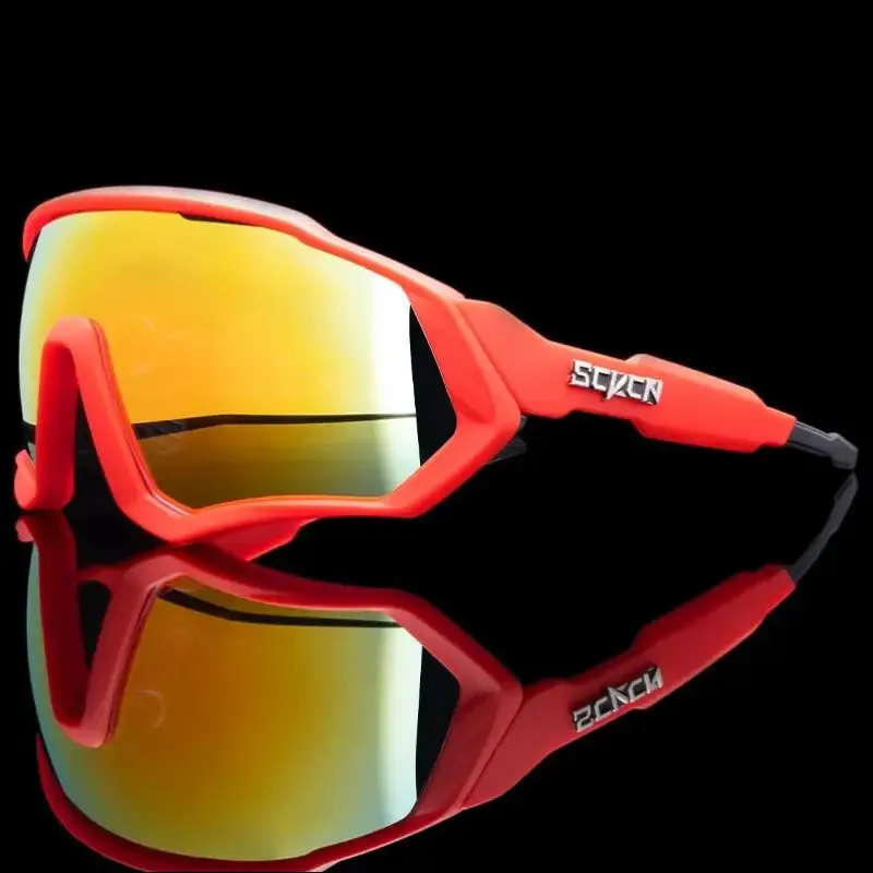 New style photochromic cycling sunglasses - uv400 polarized mtb eyewear