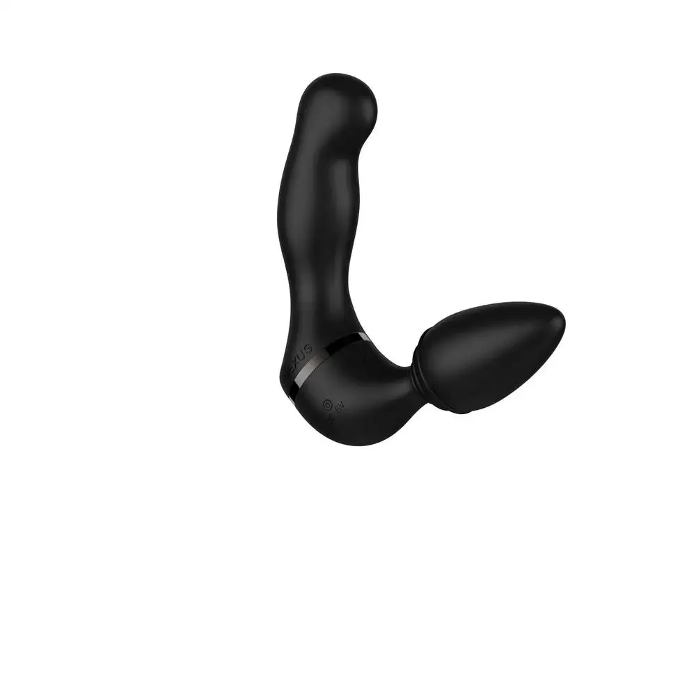 Nexus Silicone Black Rechargeable Vibrating Prostate Massager