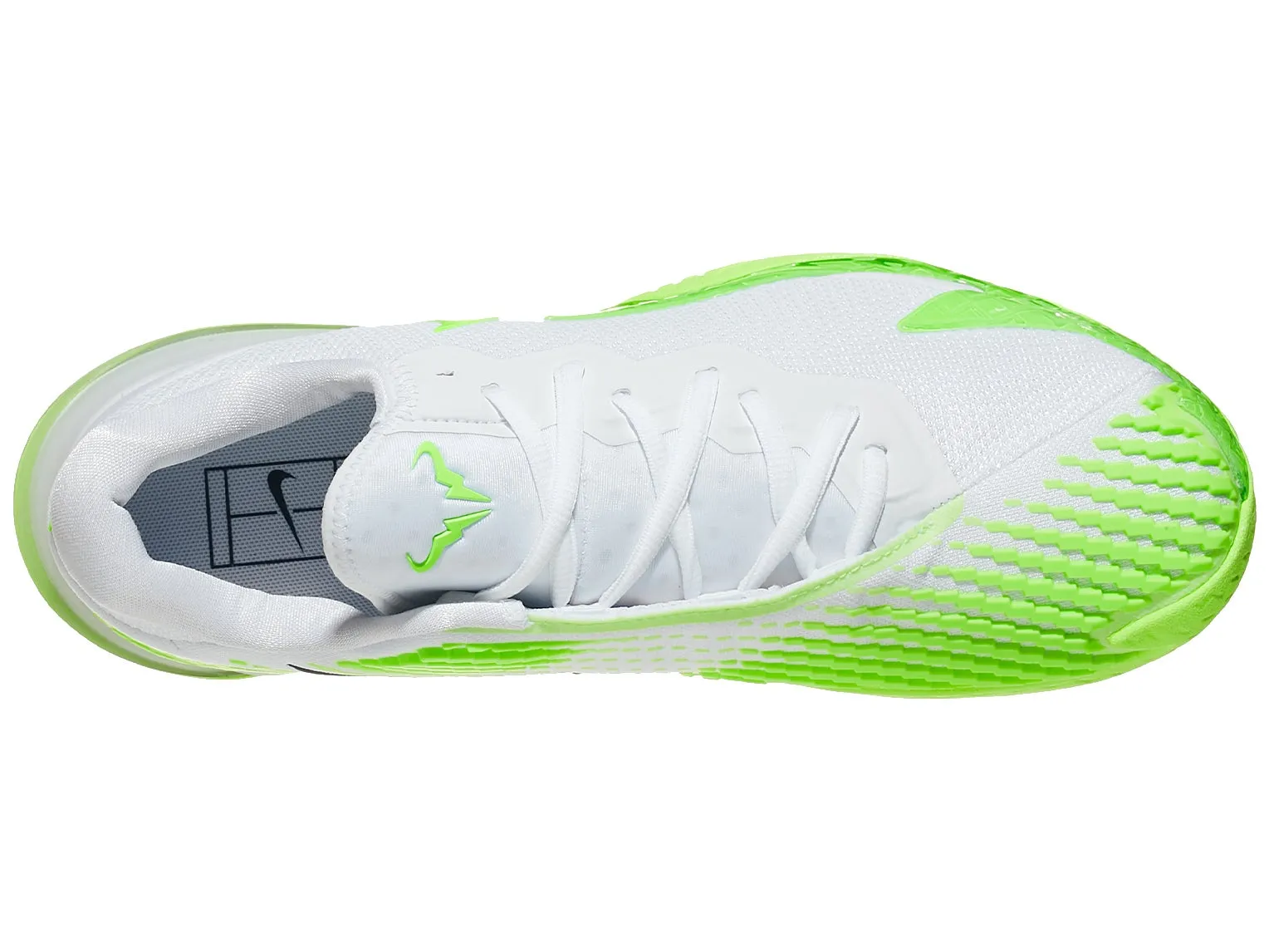 Nike Air Zoom Vapor Cage 4 Rafa White/Lime Men Shoe - NEW ARRIVAL