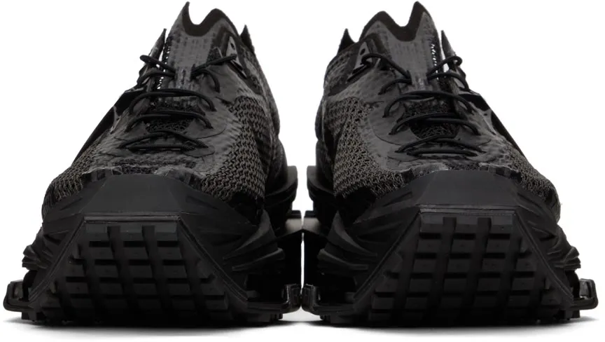 NIKE Black MMW Edition Zoom 4 Sneakers