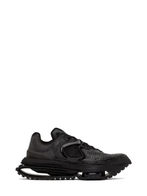 NIKE Black MMW Edition Zoom 4 Sneakers