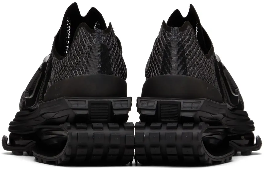 NIKE Black MMW Edition Zoom 4 Sneakers