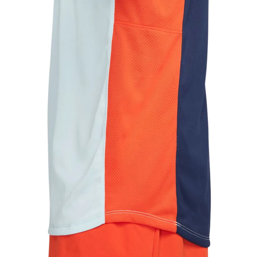 Nike Court Dri-FIT ADV Slam Men's Tennis Top - Glacier Blue Midnight Navy Black