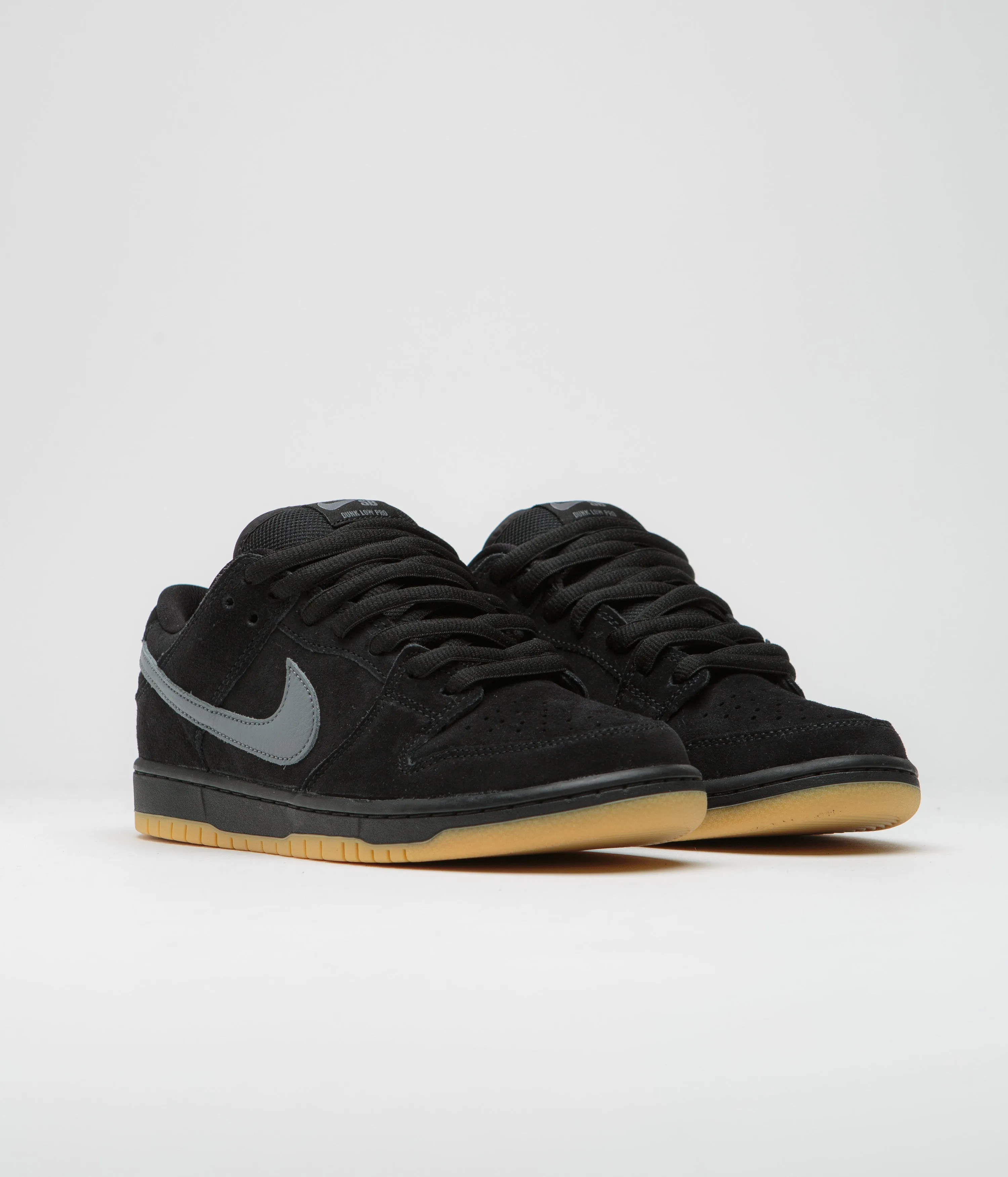 Nike SB Dunk Low Pro ‘Fog’ Shoes - Black / Cool Grey - Black - Black
