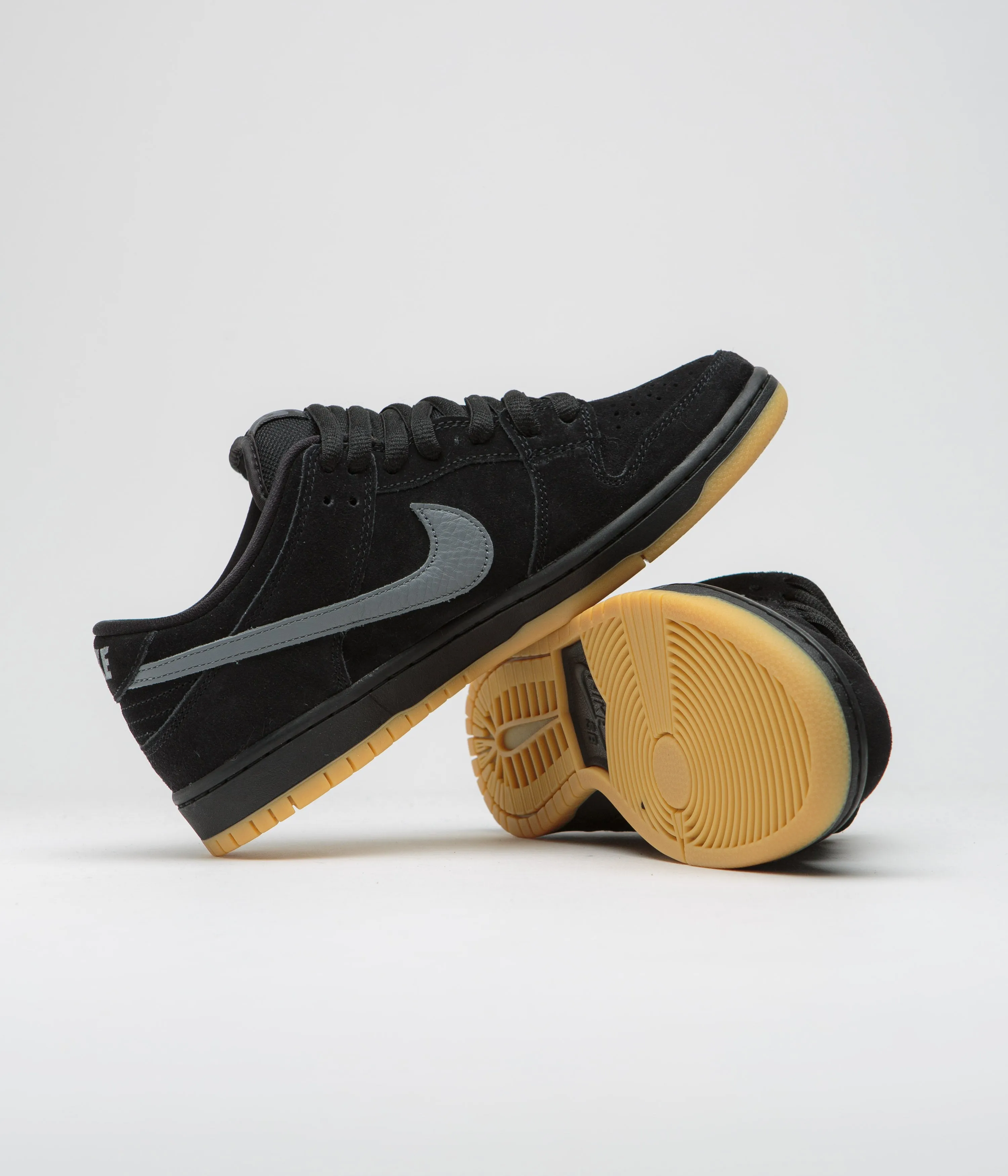 Nike SB Dunk Low Pro ‘Fog’ Shoes - Black / Cool Grey - Black - Black