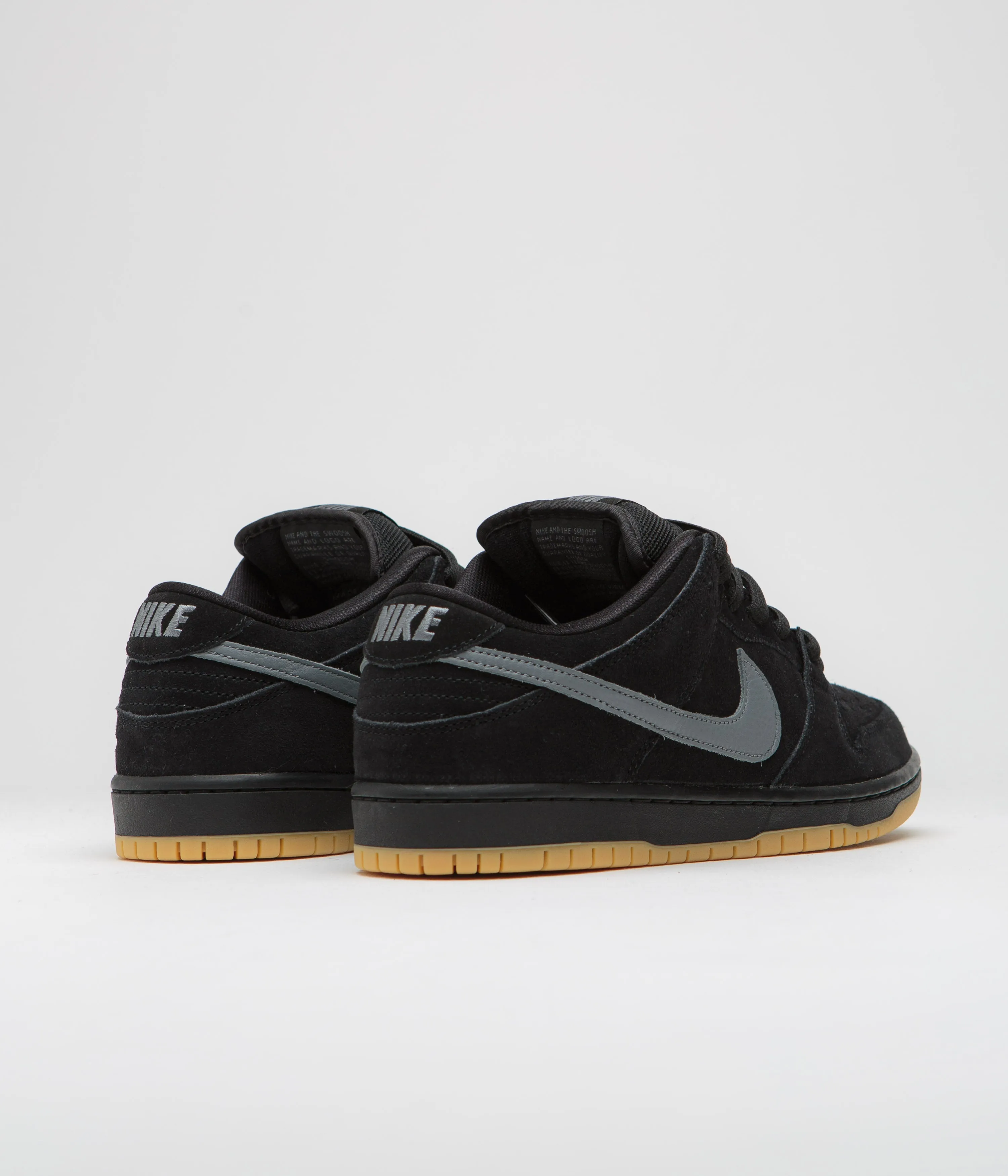 Nike SB Dunk Low Pro ‘Fog’ Shoes - Black / Cool Grey - Black - Black