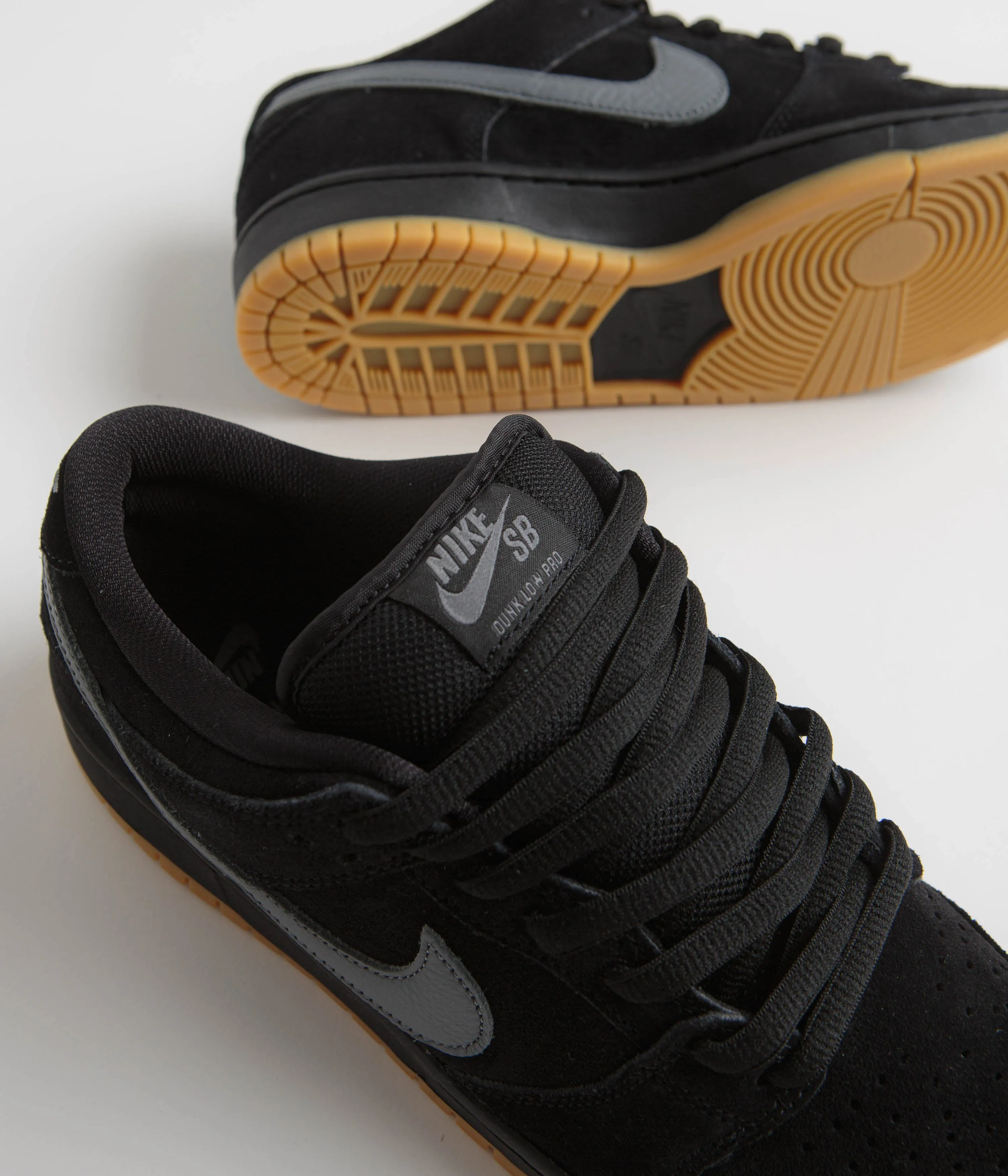 Nike SB Dunk Low Pro ‘Fog’ Shoes - Black / Cool Grey - Black - Black