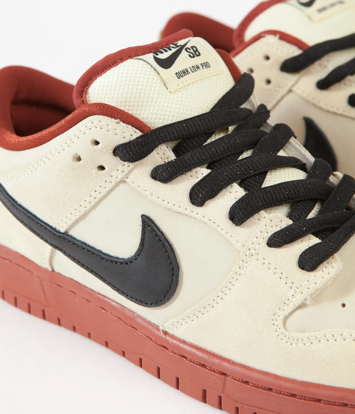 Nike SB Dunk Low Pro 'Hennessy' Shoes - Muslin / Black - Muslin - Rugged Orange
