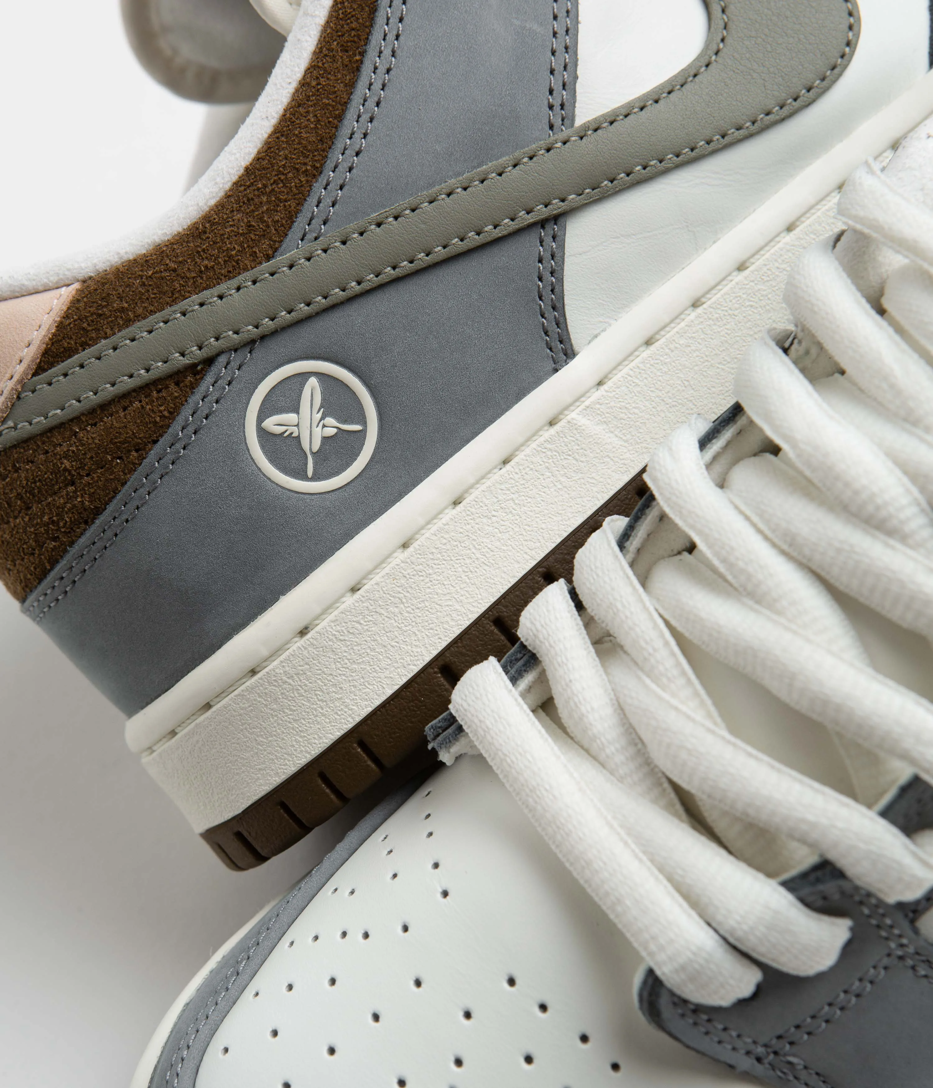 Nike SB x Yuto Horigome Dunk Low Pro Shoes - Wolf Grey / Iron Grey - Sail