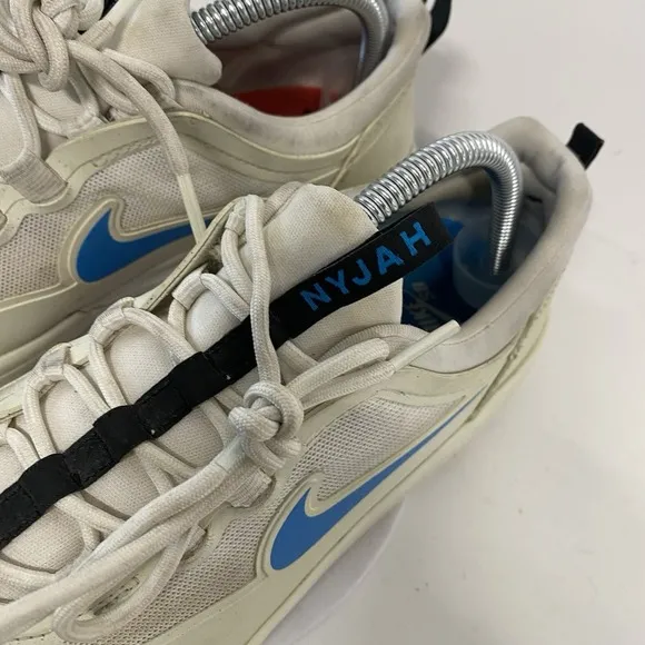 Nike Shoes Men Size 8.5 SB Nyjah Free 2 White Alternate Swoosh Skateboard 4118