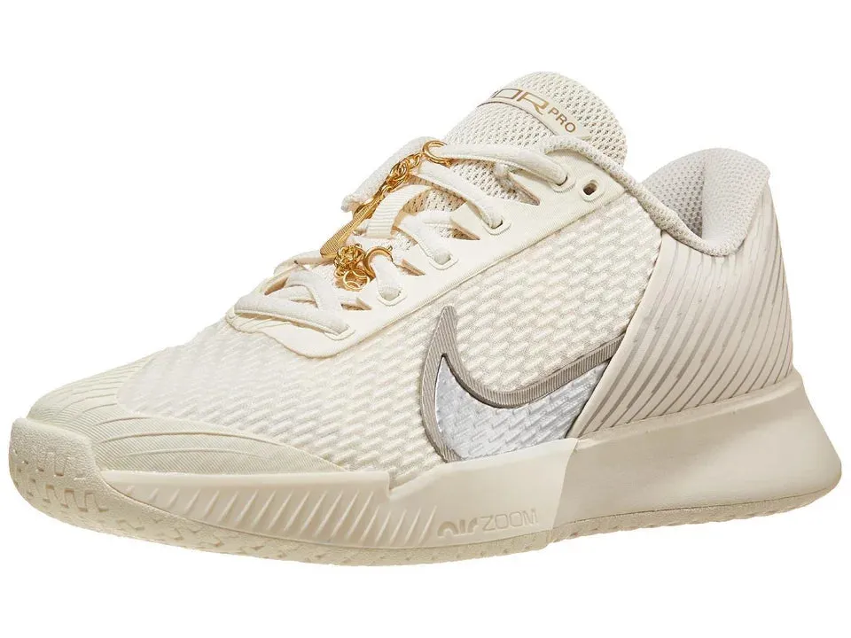 Nike Vapor Pro 2 PRM Ivory/Silver Women's Tennis Shoes - 2024 NEW ARRIVAL
