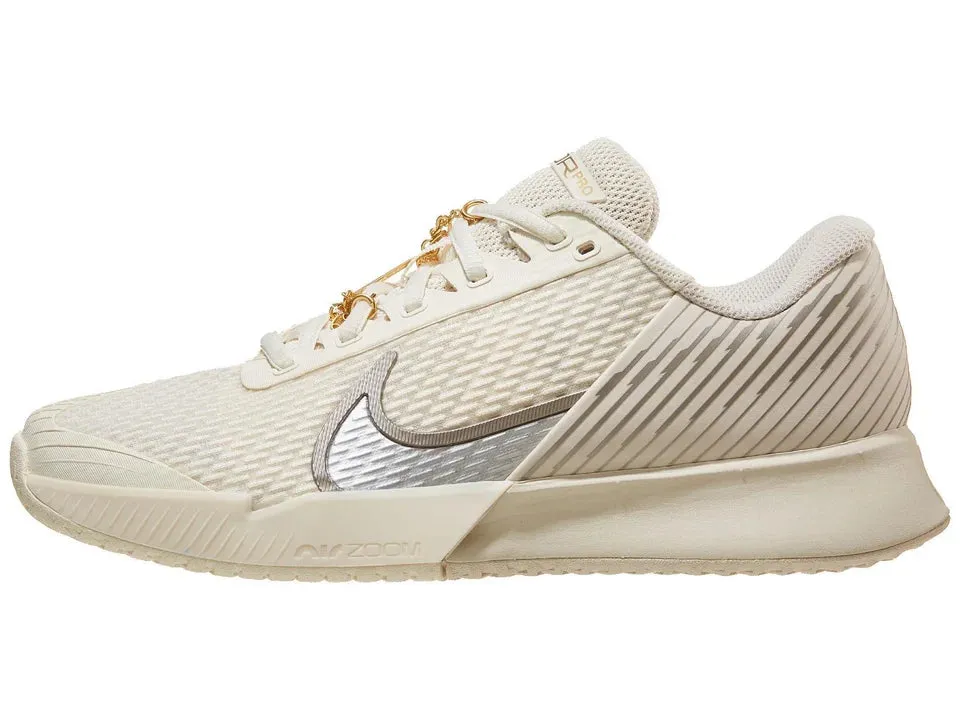 Nike Vapor Pro 2 PRM Ivory/Silver Women's Tennis Shoes - 2024 NEW ARRIVAL