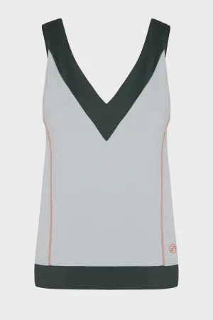 Nirvana Top -Silver Grey