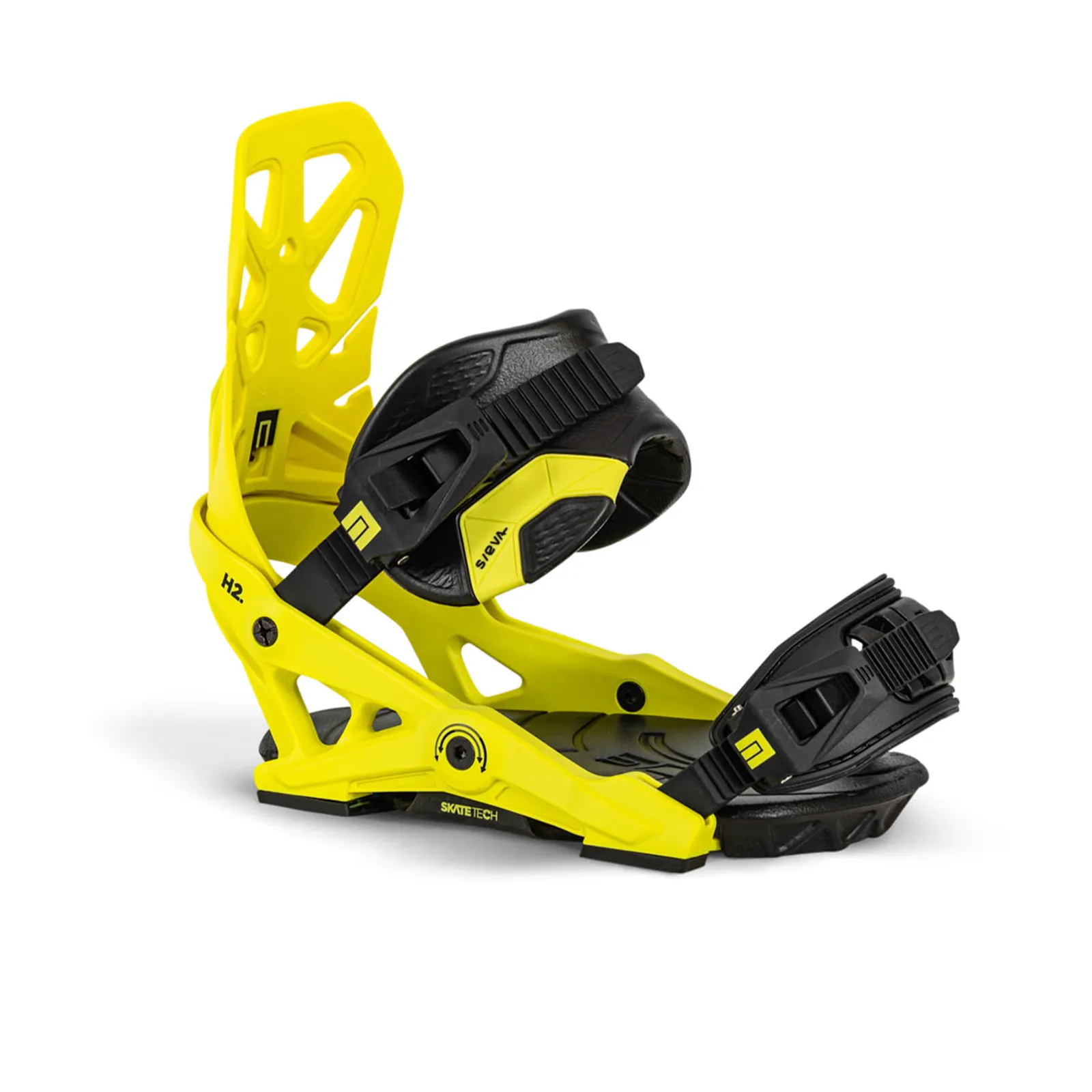 Now Brigade Mens Snowboard Bindings Lime