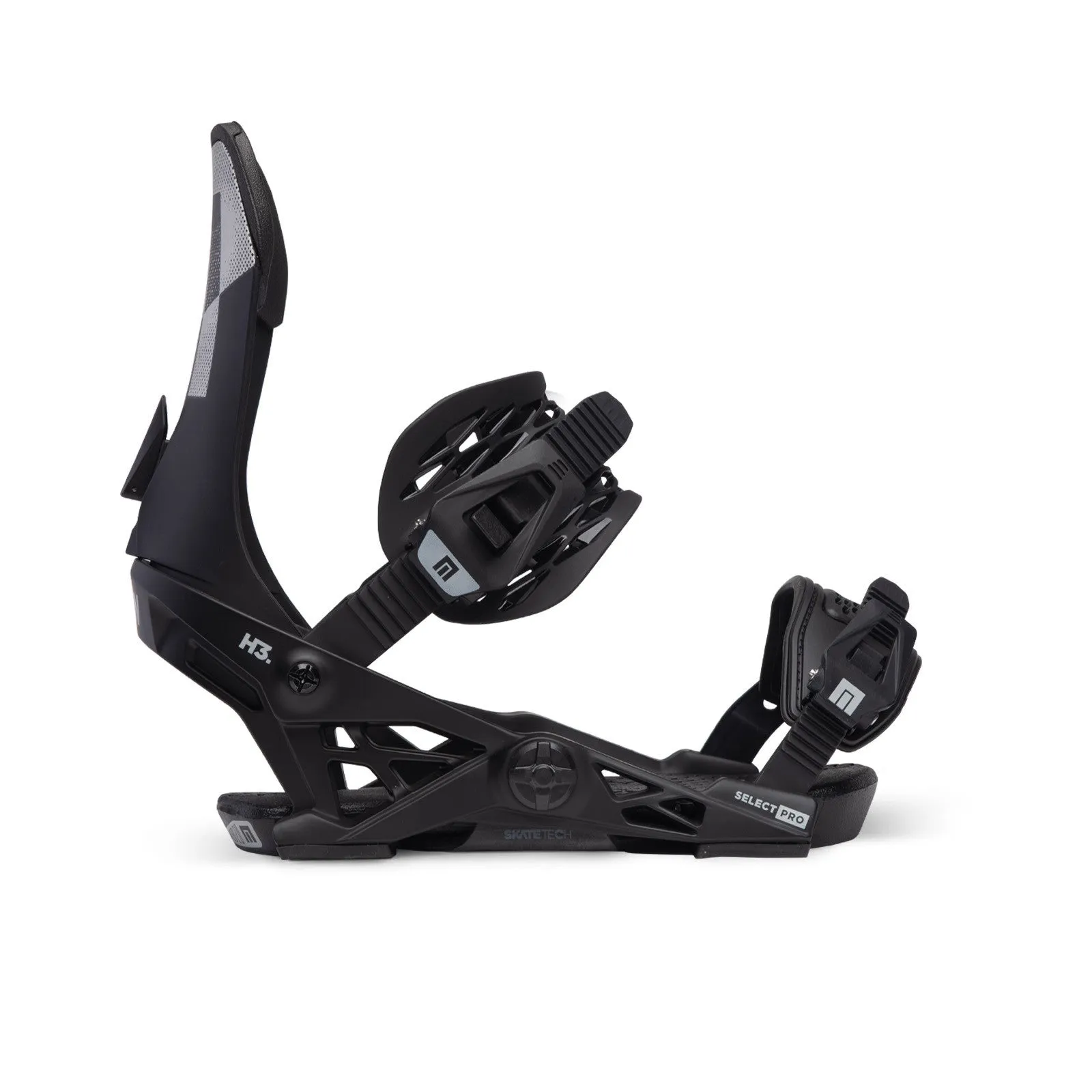 Now Select Pro Snowboard Bindings Mens Black