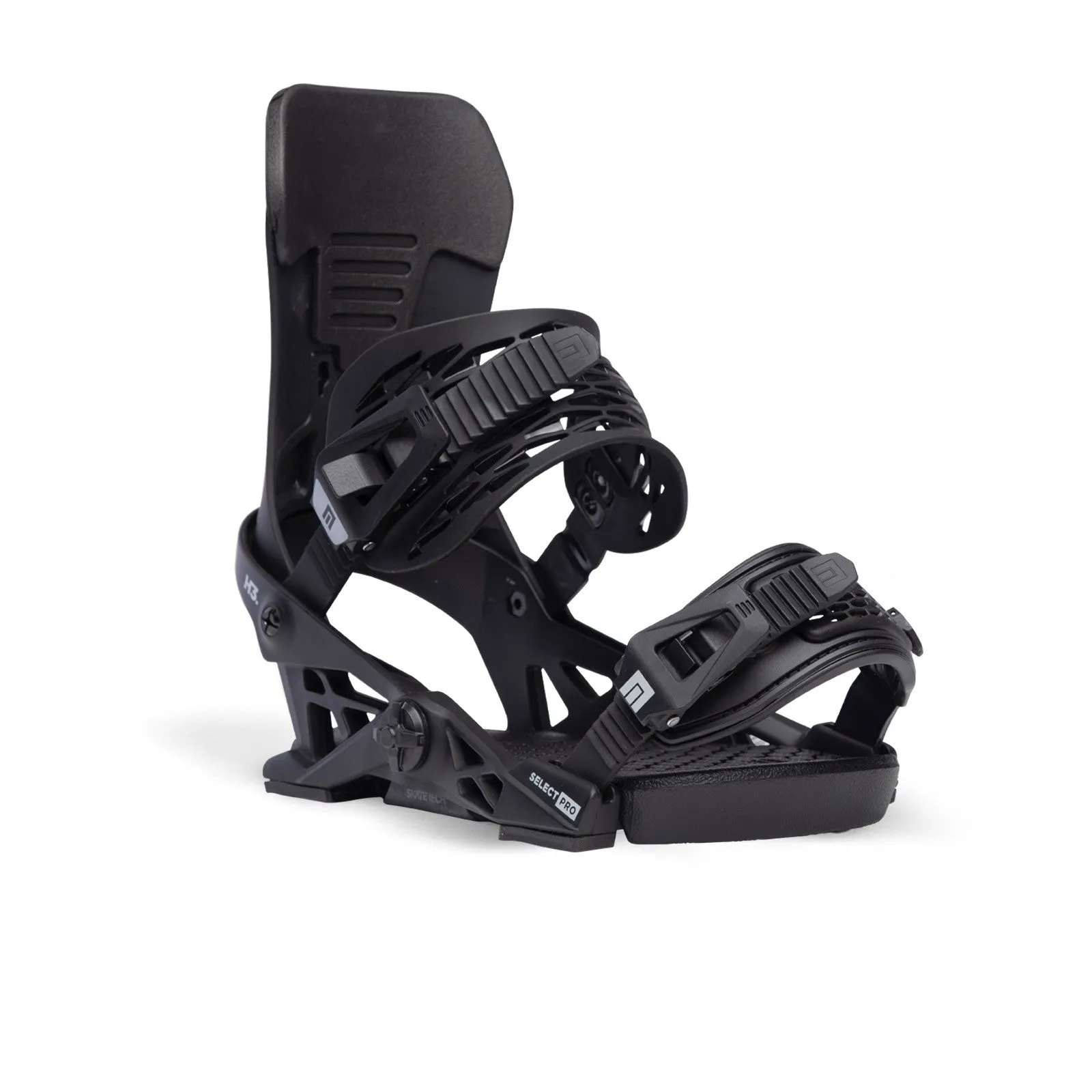 Now Select Pro Snowboard Bindings Mens Black