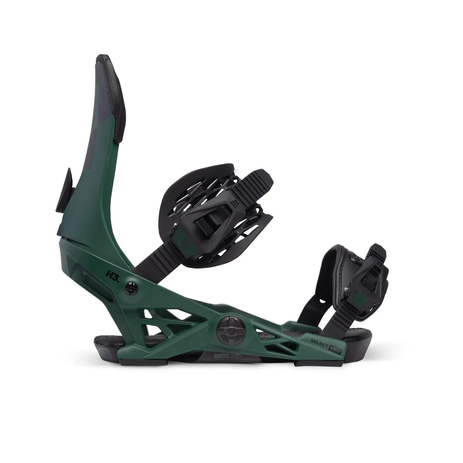 Now Select Pro Snowboard Bindings Mens Malachite