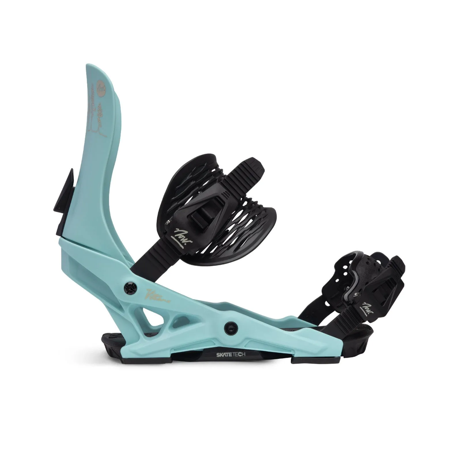 Now Vetta Snowboard Bindings Womens Arctic Blue