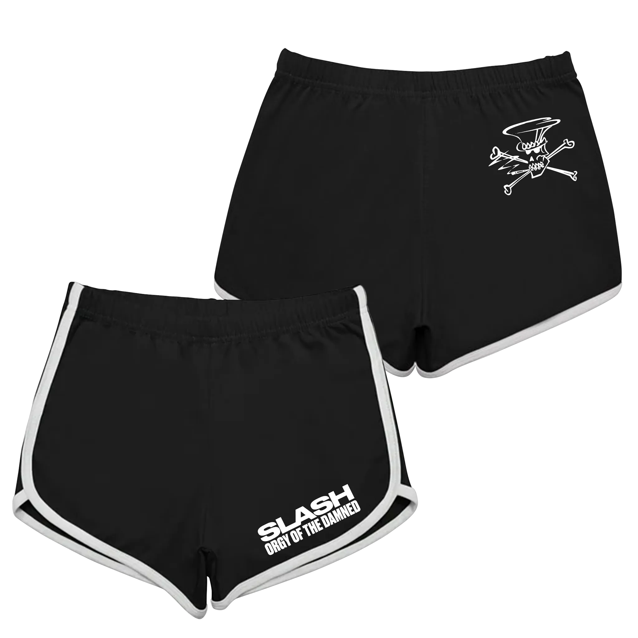 OOTD Black Booty Shorts