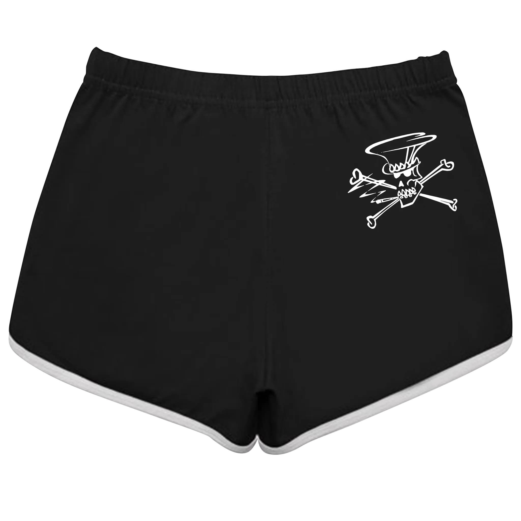 OOTD Black Booty Shorts