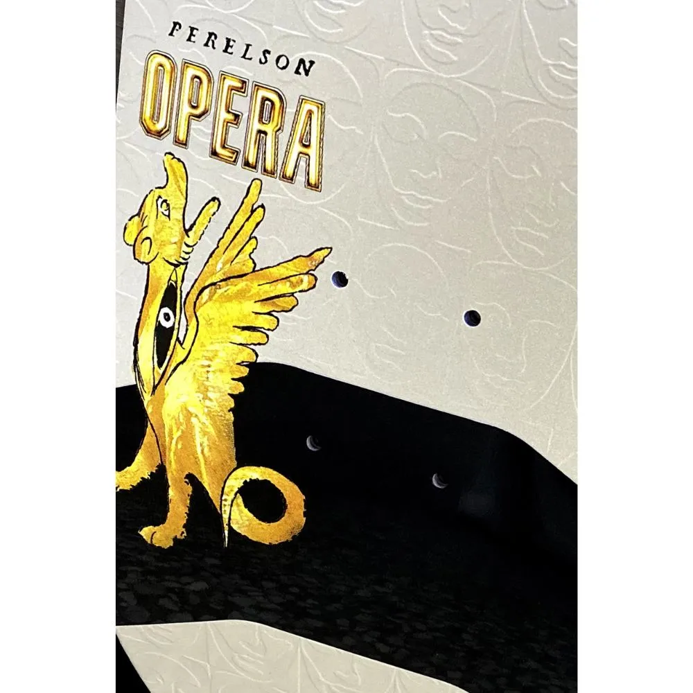 Opera Alex Perelson Dragon Minimalist EX7 Pop Slick Pearl Skateboard Deck - 8.38"