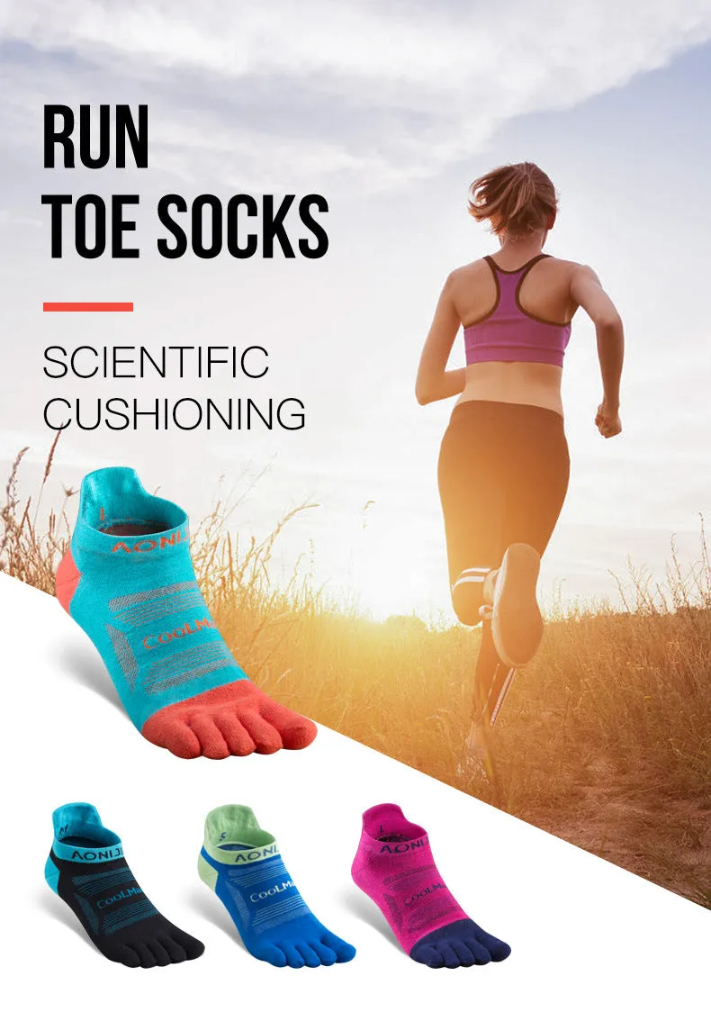 Outdoor Sports Fitness Socks Five-toe Anti-skid Breathable Climbing Camping Hiking Running Cycling Yoga Women Men Socks