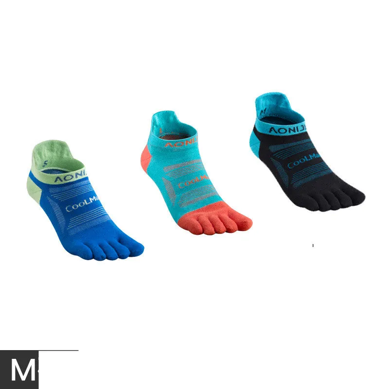 Outdoor Sports Fitness Socks Five-toe Anti-skid Breathable Climbing Camping Hiking Running Cycling Yoga Women Men Socks