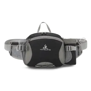 Outdoor Waist Bag with Bottle Holder Cycling Fanny Pack Multifuction Running Bag