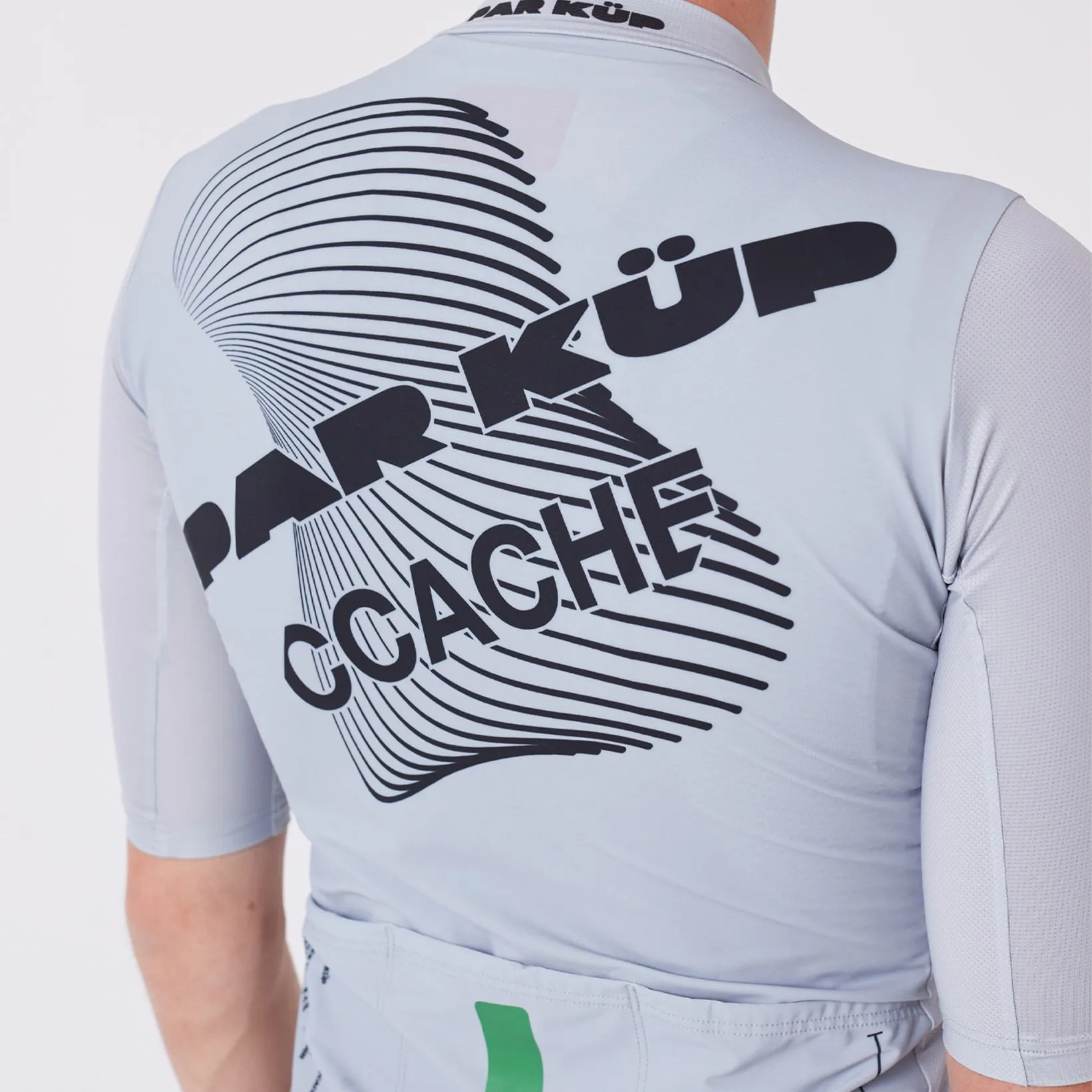 Par Küp X CCACHE Team Short Sleeve Jersey - Silver