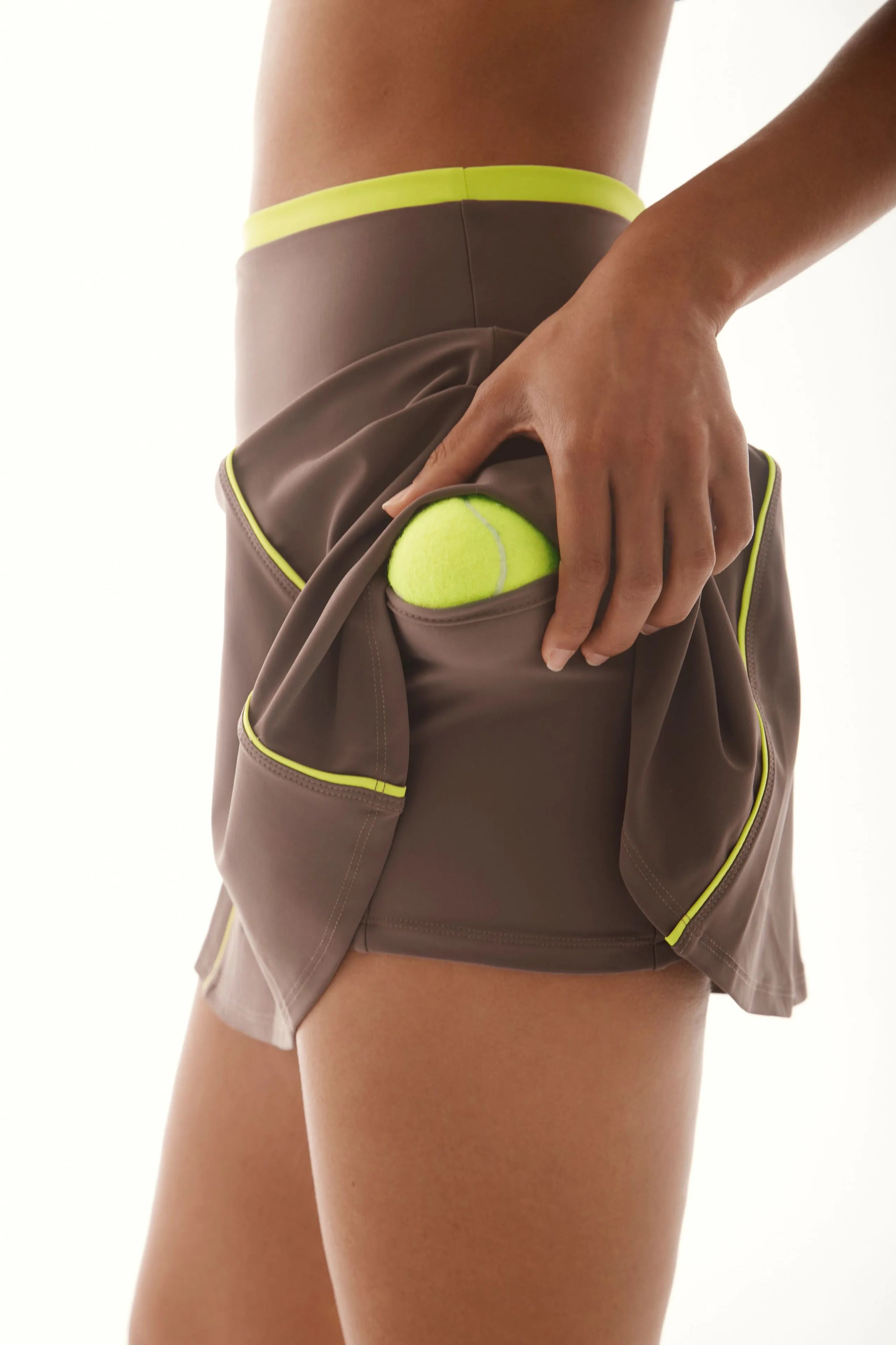 Parker Piped Court Skirt