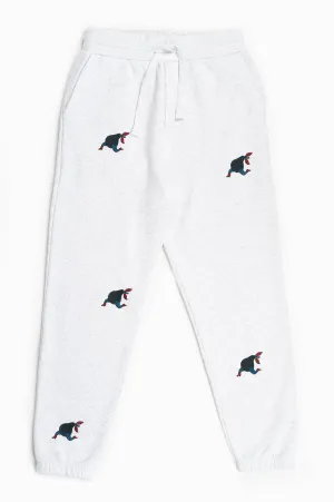 PARRA RUNNING PEAR SWEAT PANTS ASH GREEN