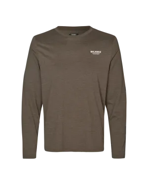 Pas Normal Studios - M's Balance Long Sleeve T-Shirt - Dusty Brown