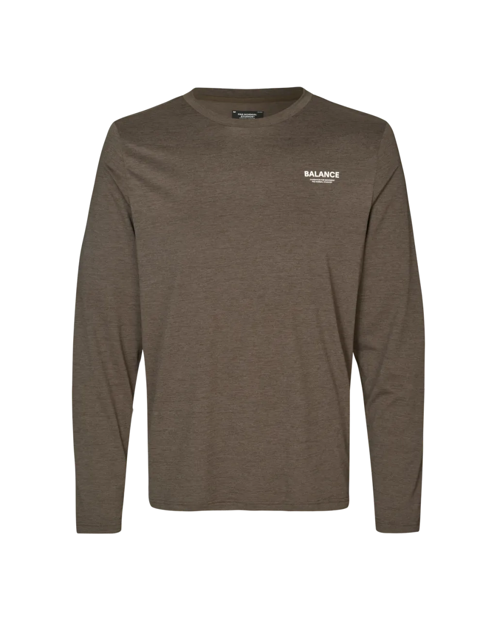 Pas Normal Studios - M's Balance Long Sleeve T-Shirt - Dusty Brown