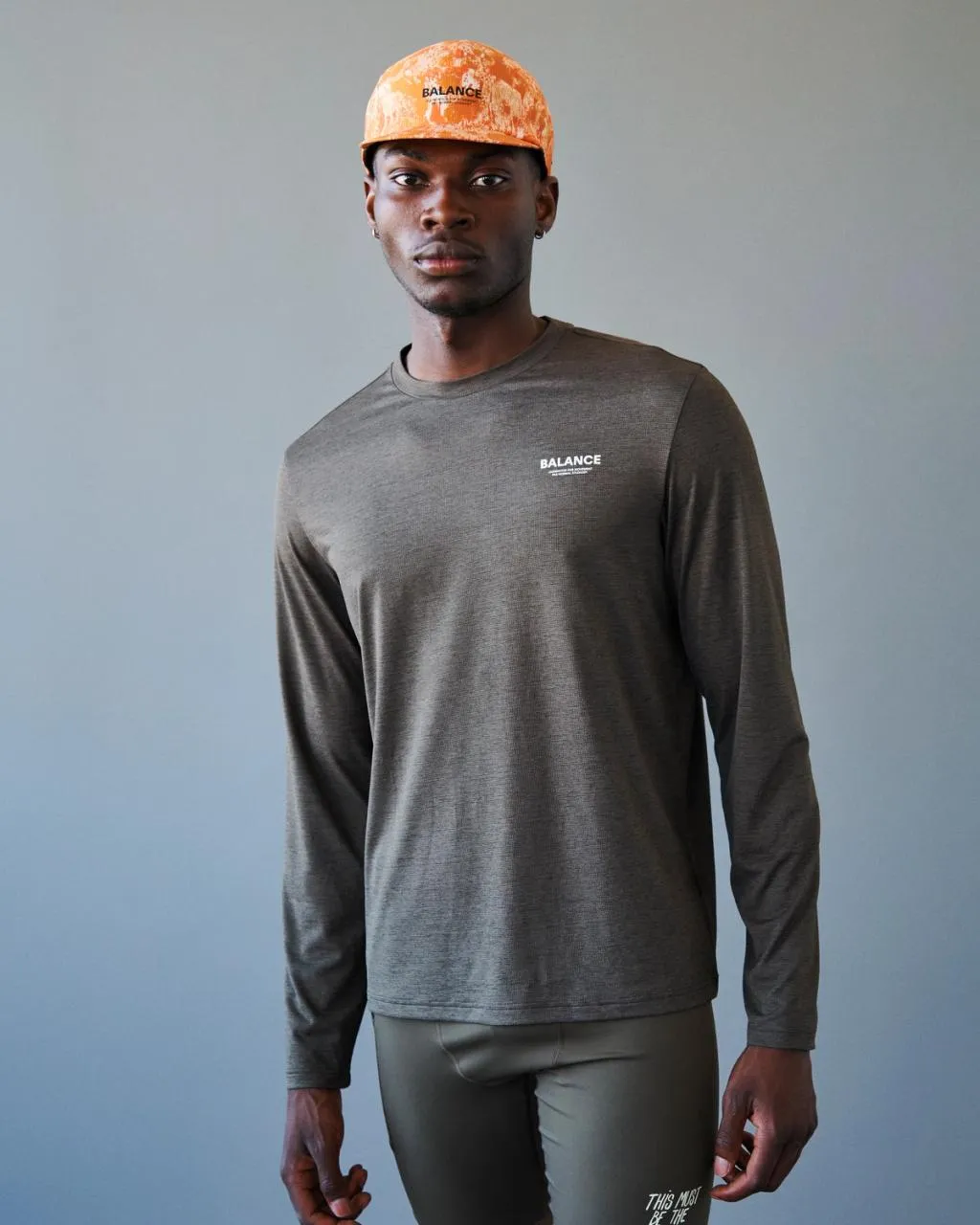 Pas Normal Studios - M's Balance Long Sleeve T-Shirt - Dusty Brown