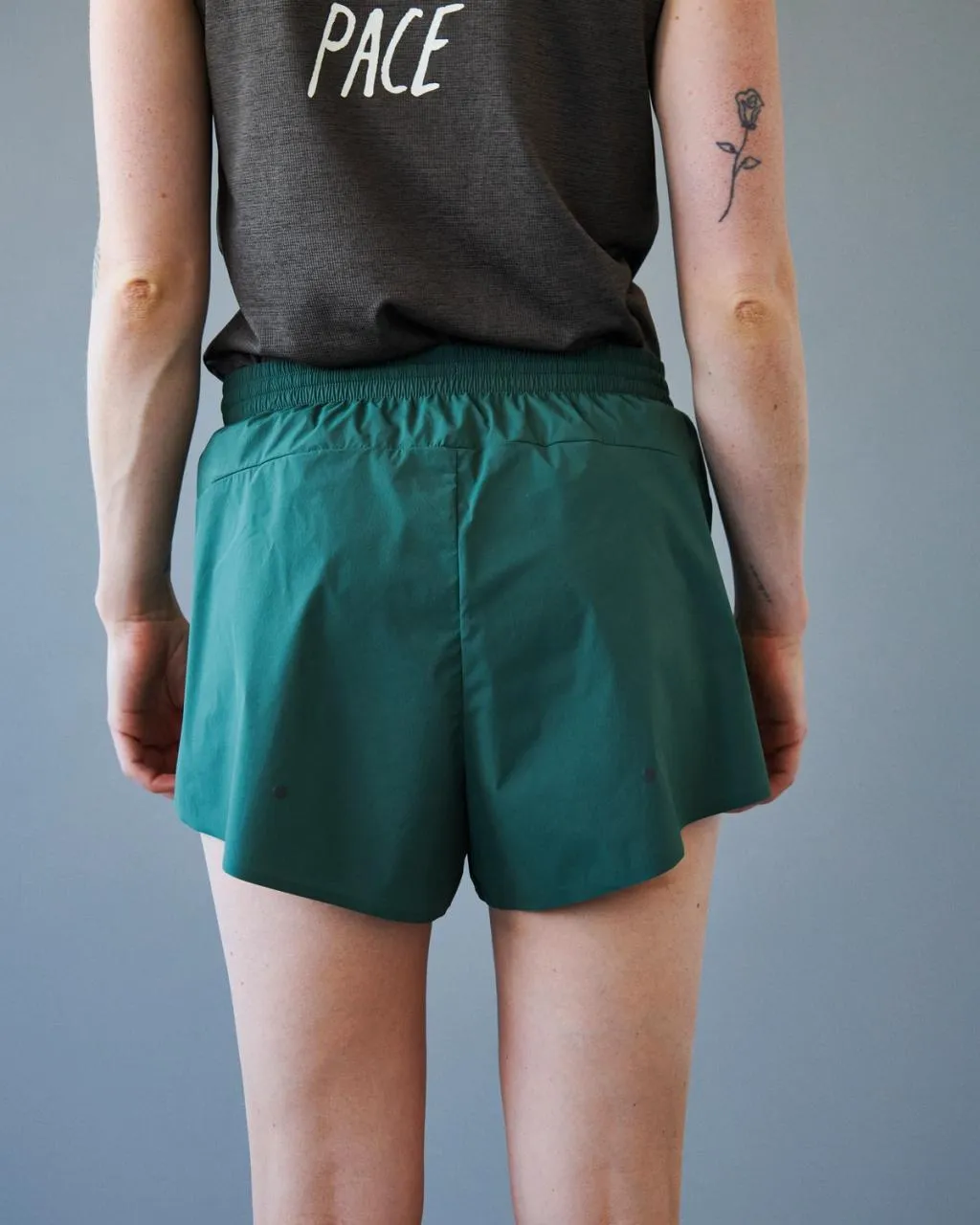 Pas Normal Studios - W's Balance Shorts - Forest Green