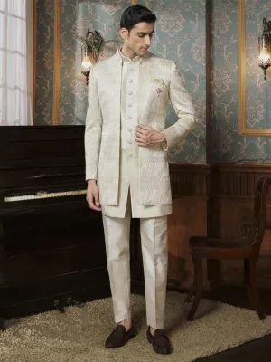 Pista Silhouette Jodhpuri Suit for Groom
