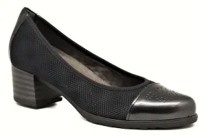Pitillos Shoes Spain Comfort heel Leather court shoes - Pitillos 1257