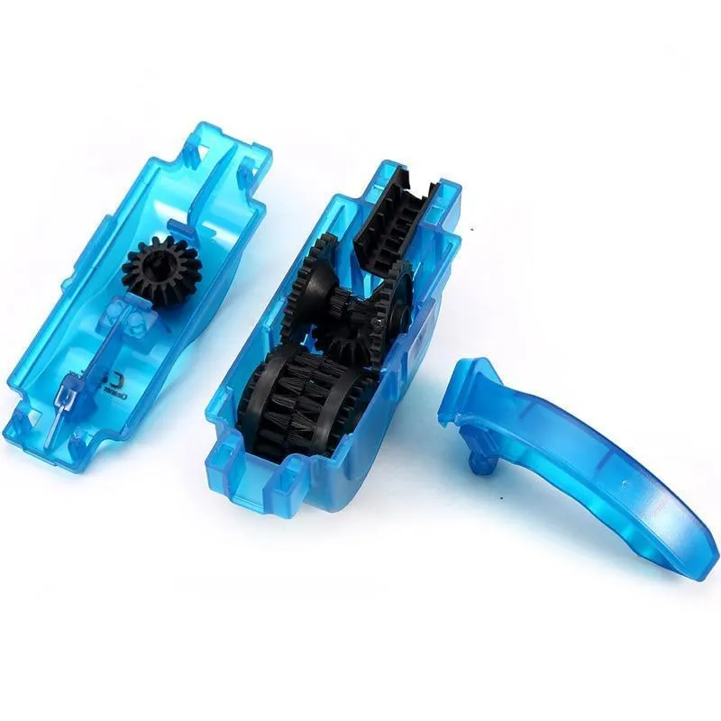 Portable Bicycle Chain Cleaner Brushes Scrubber